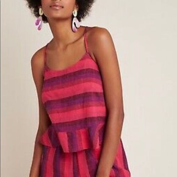 NWT Anthropologie Amelia ruffle romper size XS - Picture 3 of 8